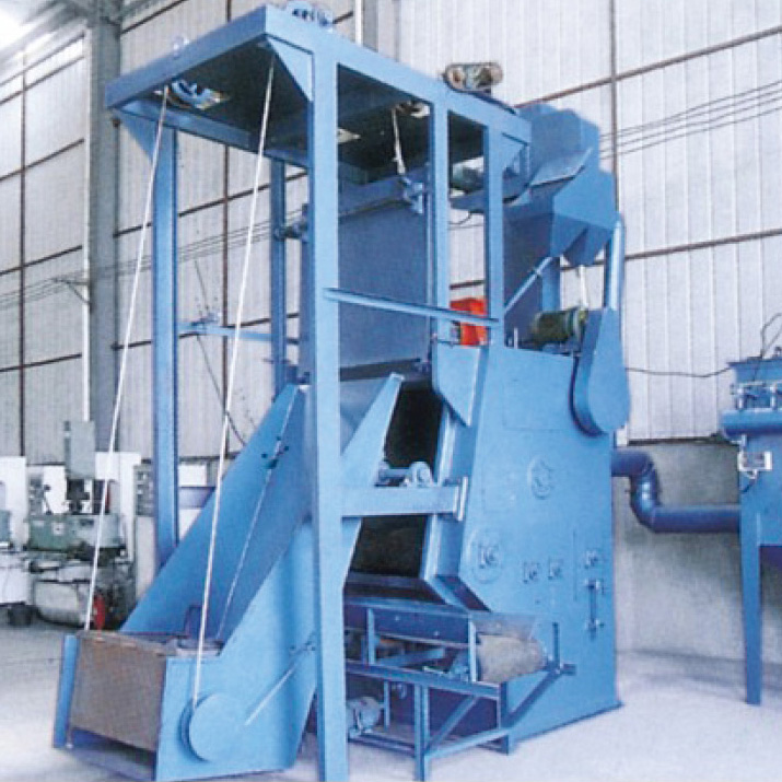 Q32系列自動上下料(卷揚上料、輸送下料、環保)履帶拋丸清理機